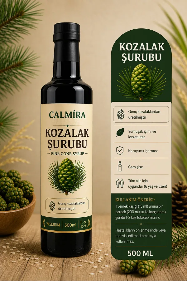 Kozalak Şurubu 500 ml — Calmira Bitkisel