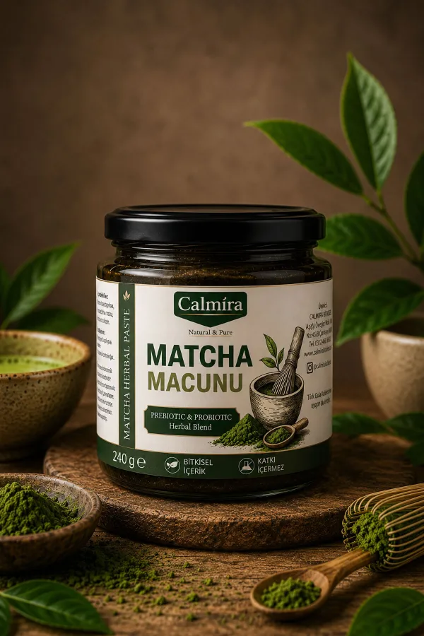 Matcha Macunu 240 g — Calmira Bitkisel