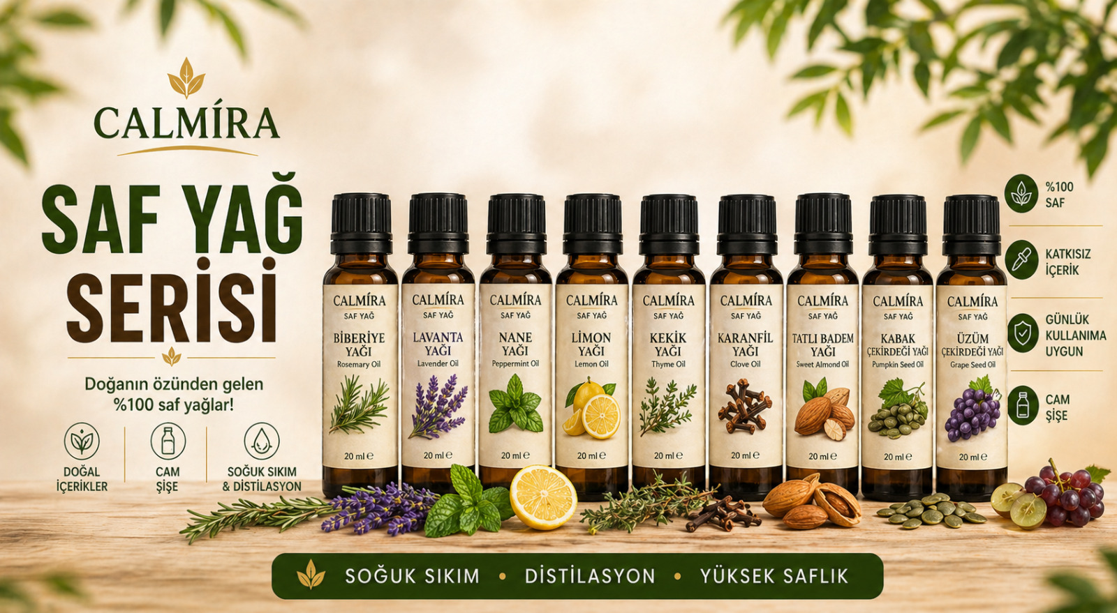 Doğal Yağlar ürünleri