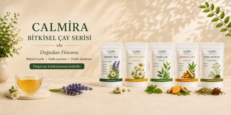 Calmira bitkisel çay serisi